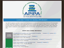 Tablet Screenshot of apipa2010.pitiviti.org